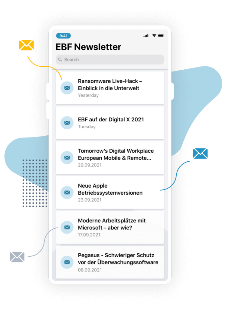 EBF Mobility Newsletter